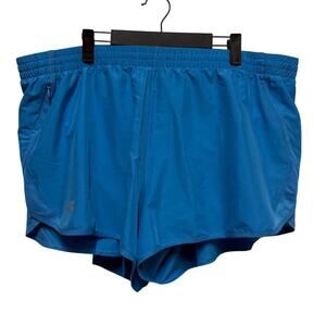 NWT Under Armour Womens Plus size Fly By 3" short 2XL Loose Fit Athletic Running